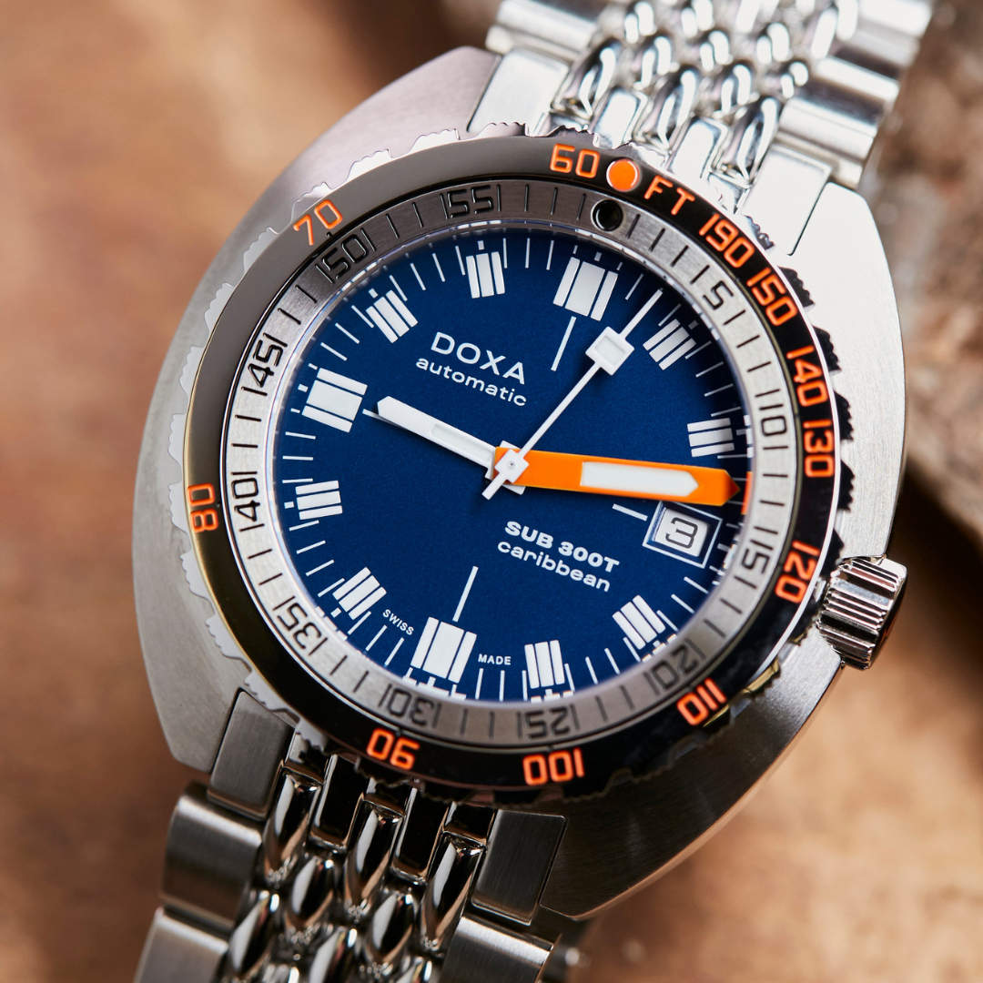 Doxa 300 T - Carribean (Navy Blue)