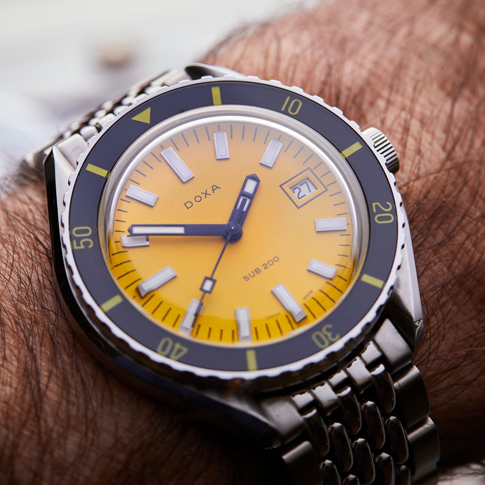 Doxa 200 - Divingstar (Yellow)