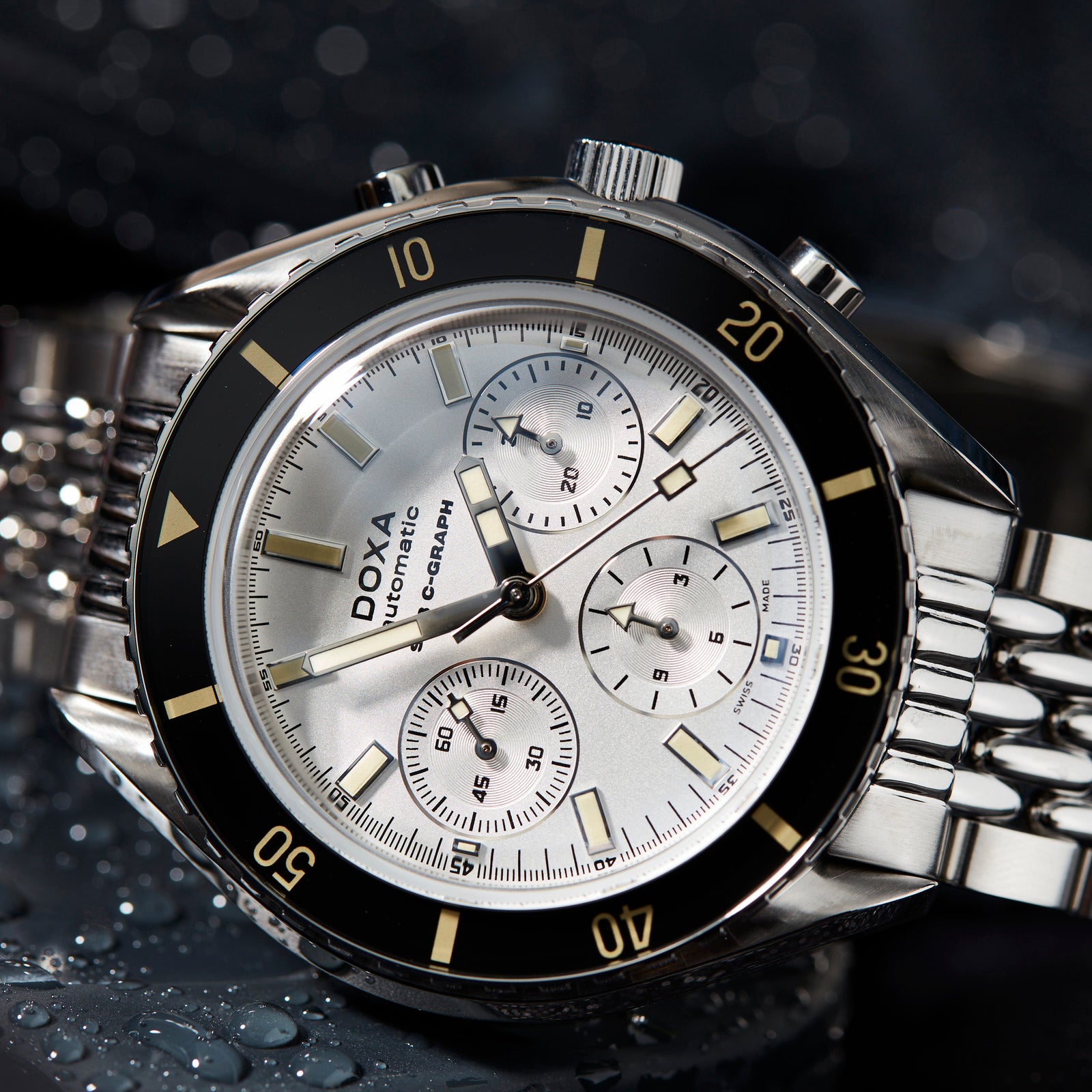 Doxa 200 C-Graph - Searambler (Silver)