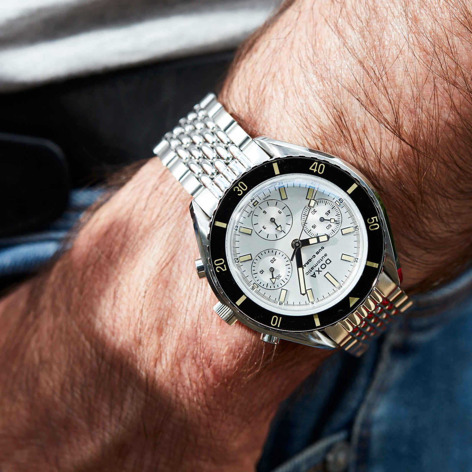 Doxa 200 C-Graph - Searambler (Silver)