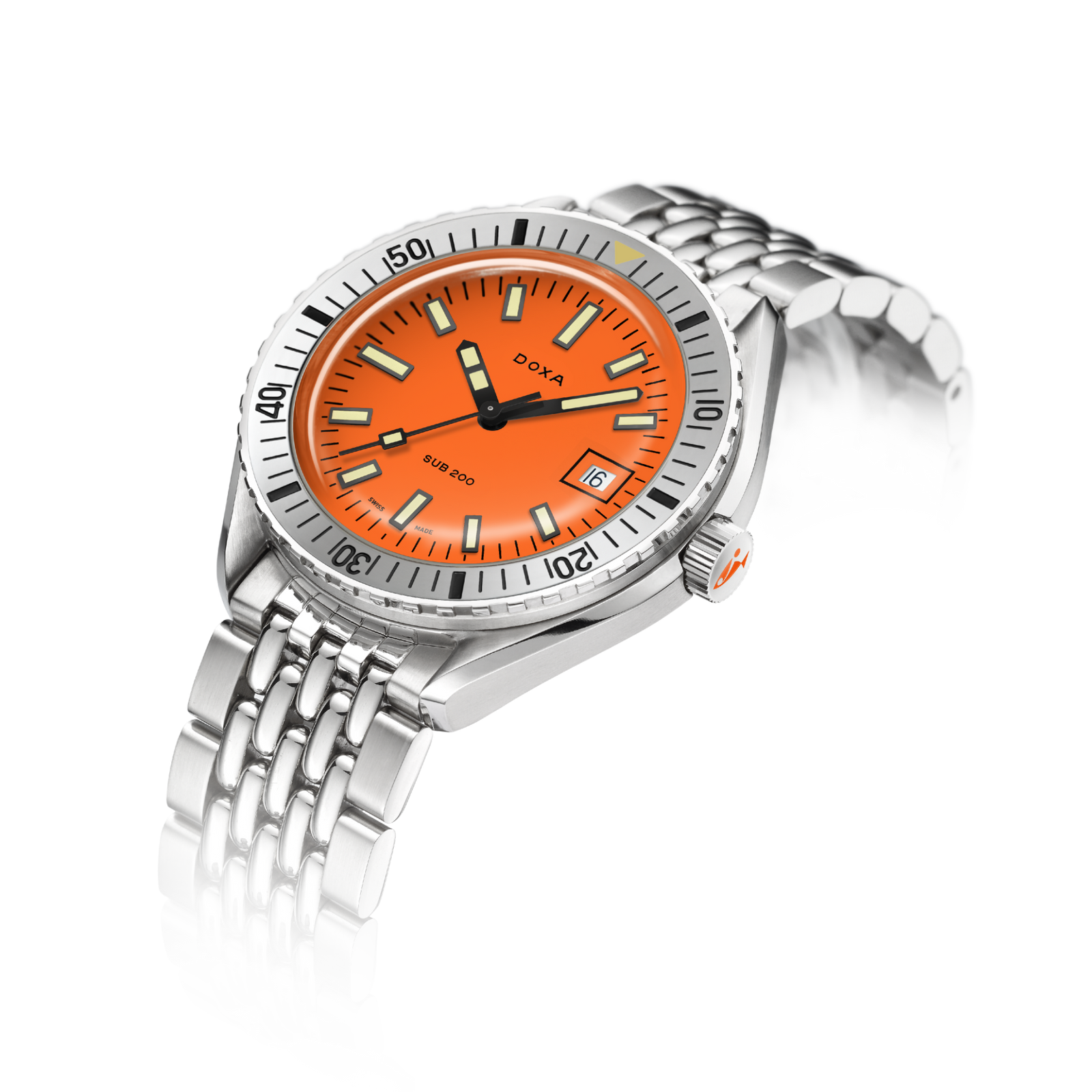 Doxa 200 - Professional (Orange) Steel Bezel
