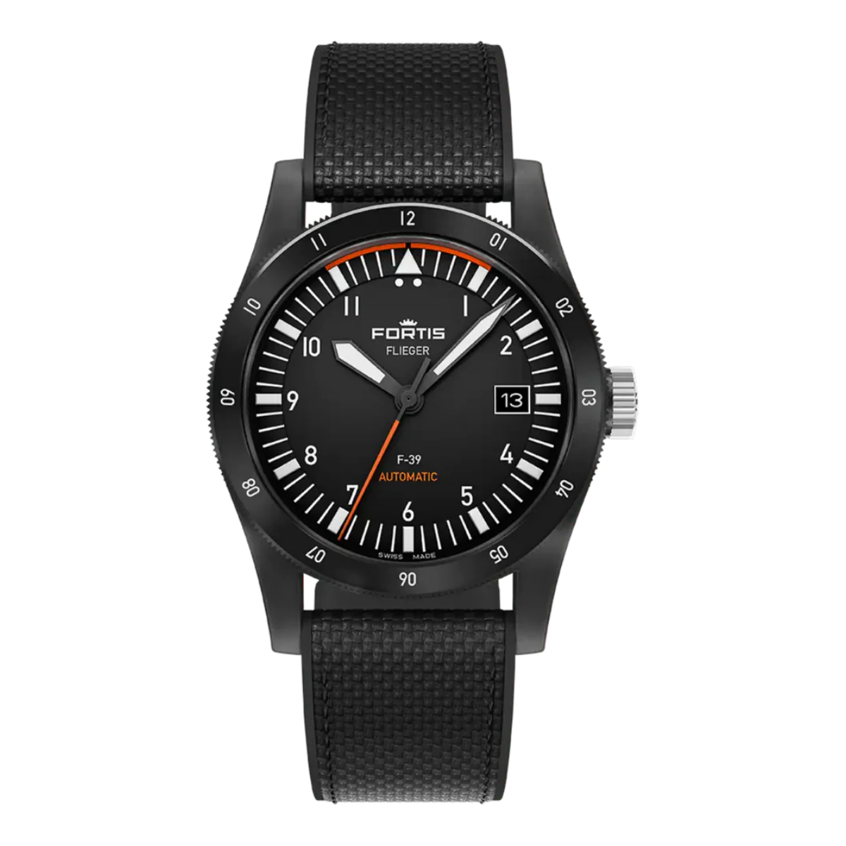 Fortis - Flieger 39mm Mission Black