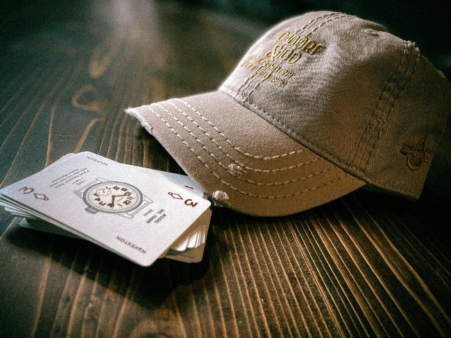 Distressed Logo Ball Cap