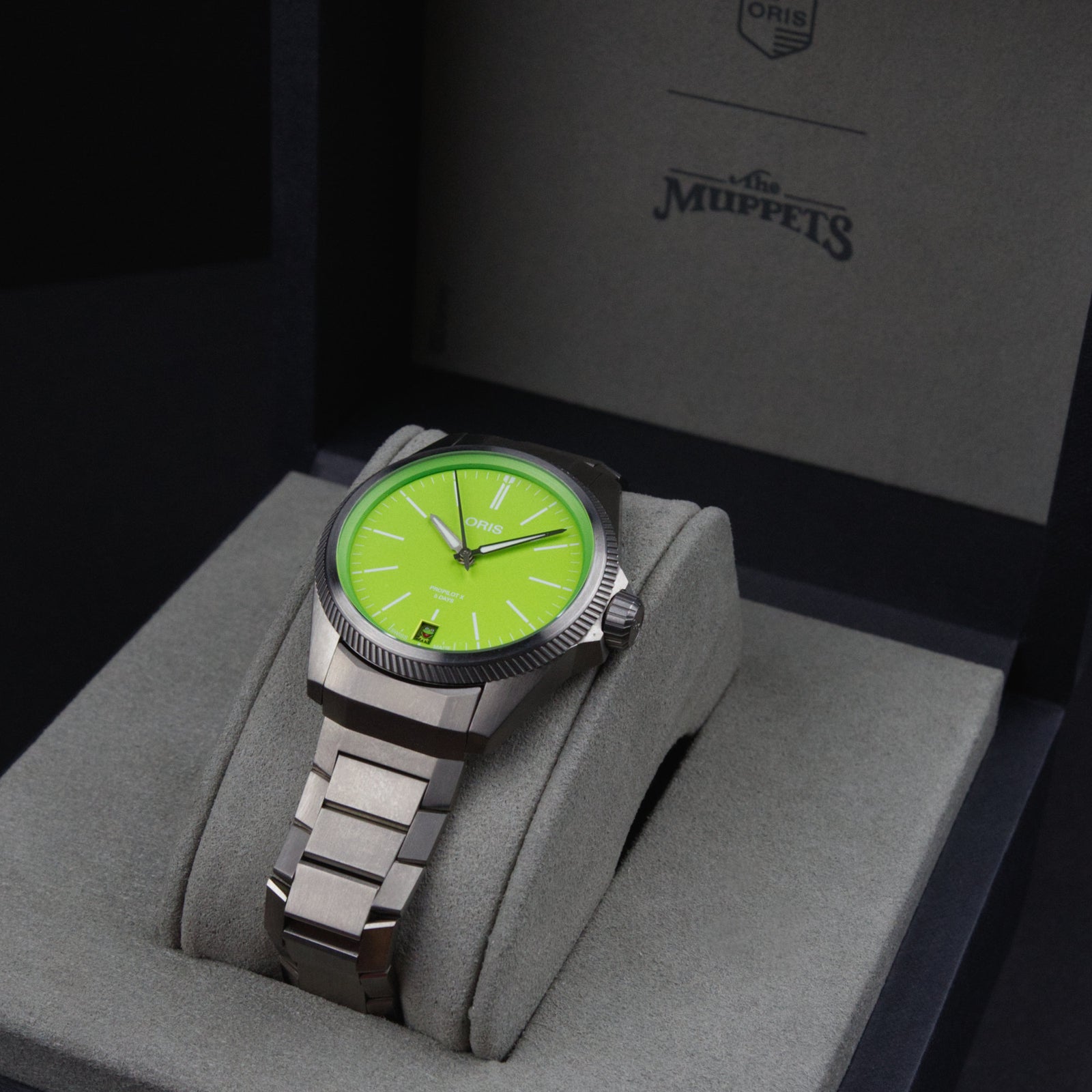 Oris - Kermit (Official Muppet Show edition)