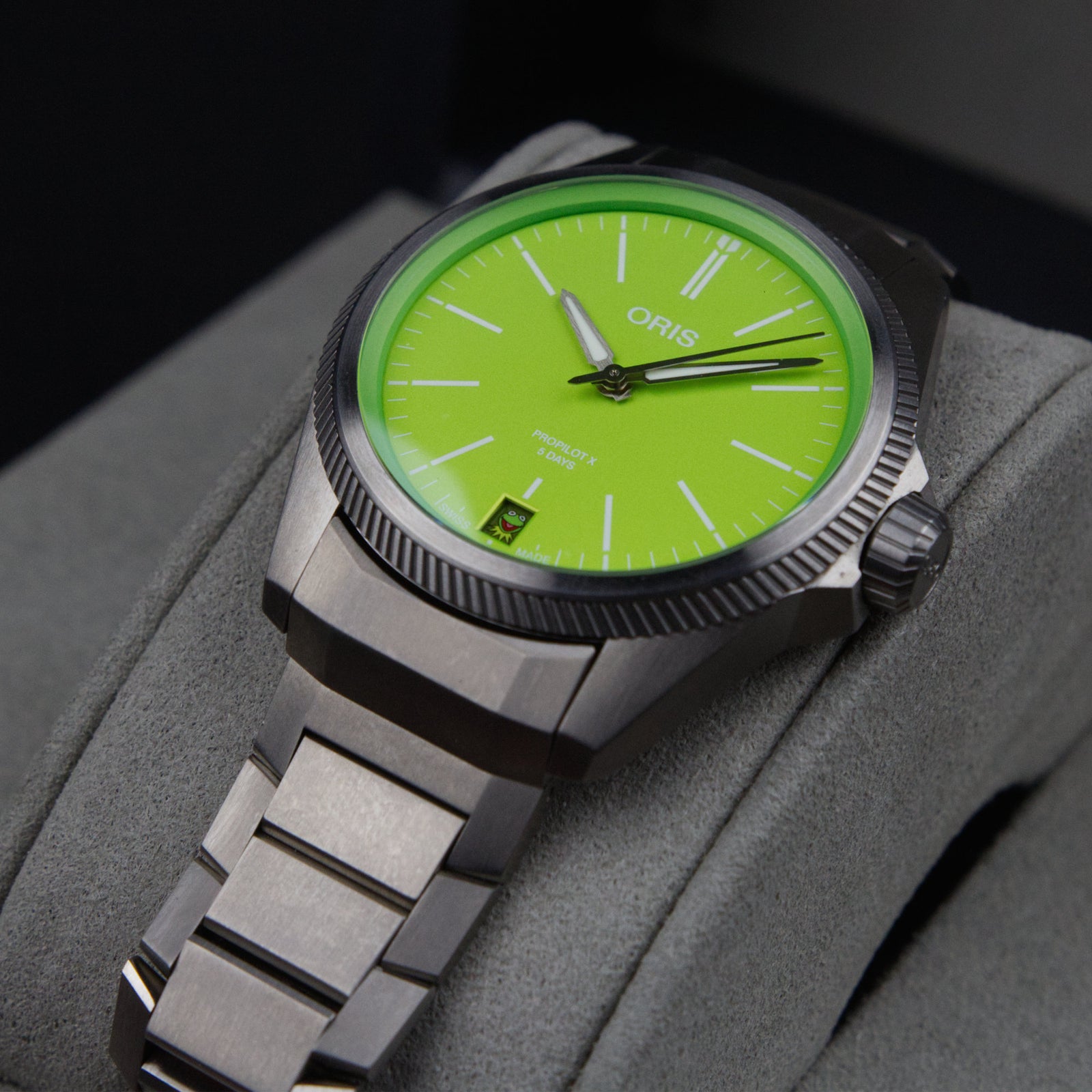 Oris - Kermit (Official Muppet Show edition)
