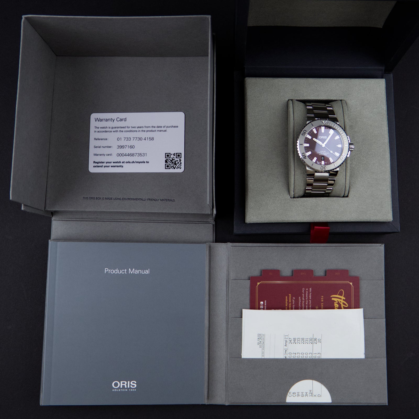 Oris - Aquis Date Relief