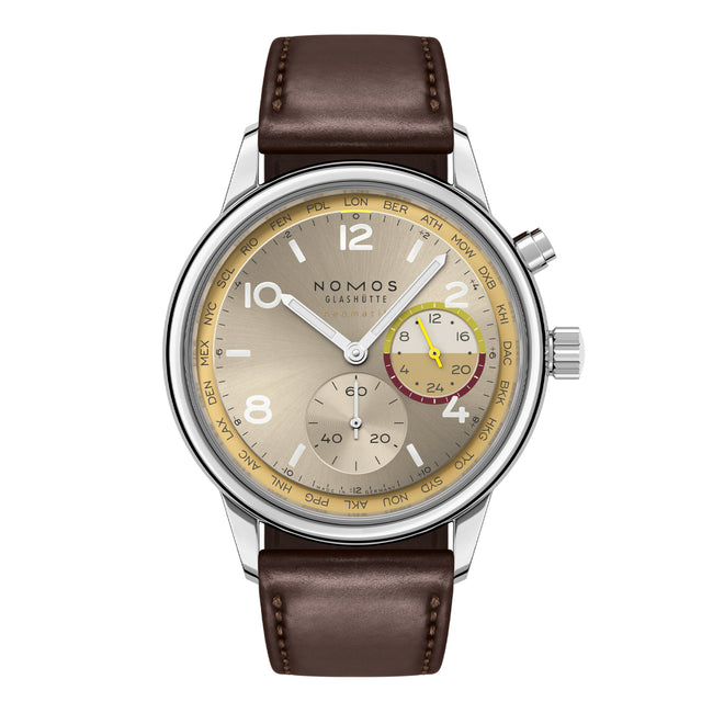 NEW! NOMOS - Club Sport Worldtimer Reverie Ref: 790.S11
