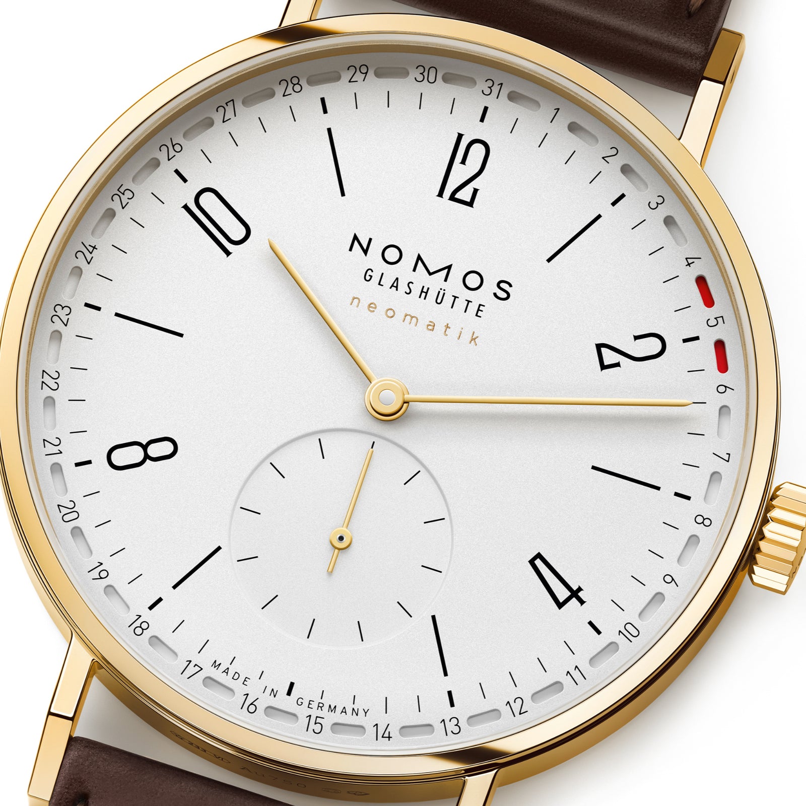 NOMOS - Tangente Gold Neomatik Update Doré 38 Ref: 196