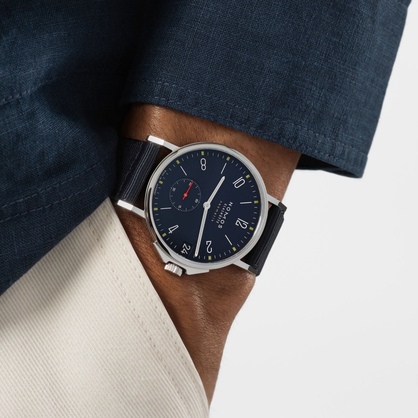 NOMOS - Ahoi Neomatik 38 Date Atlantic Ref: 518/528