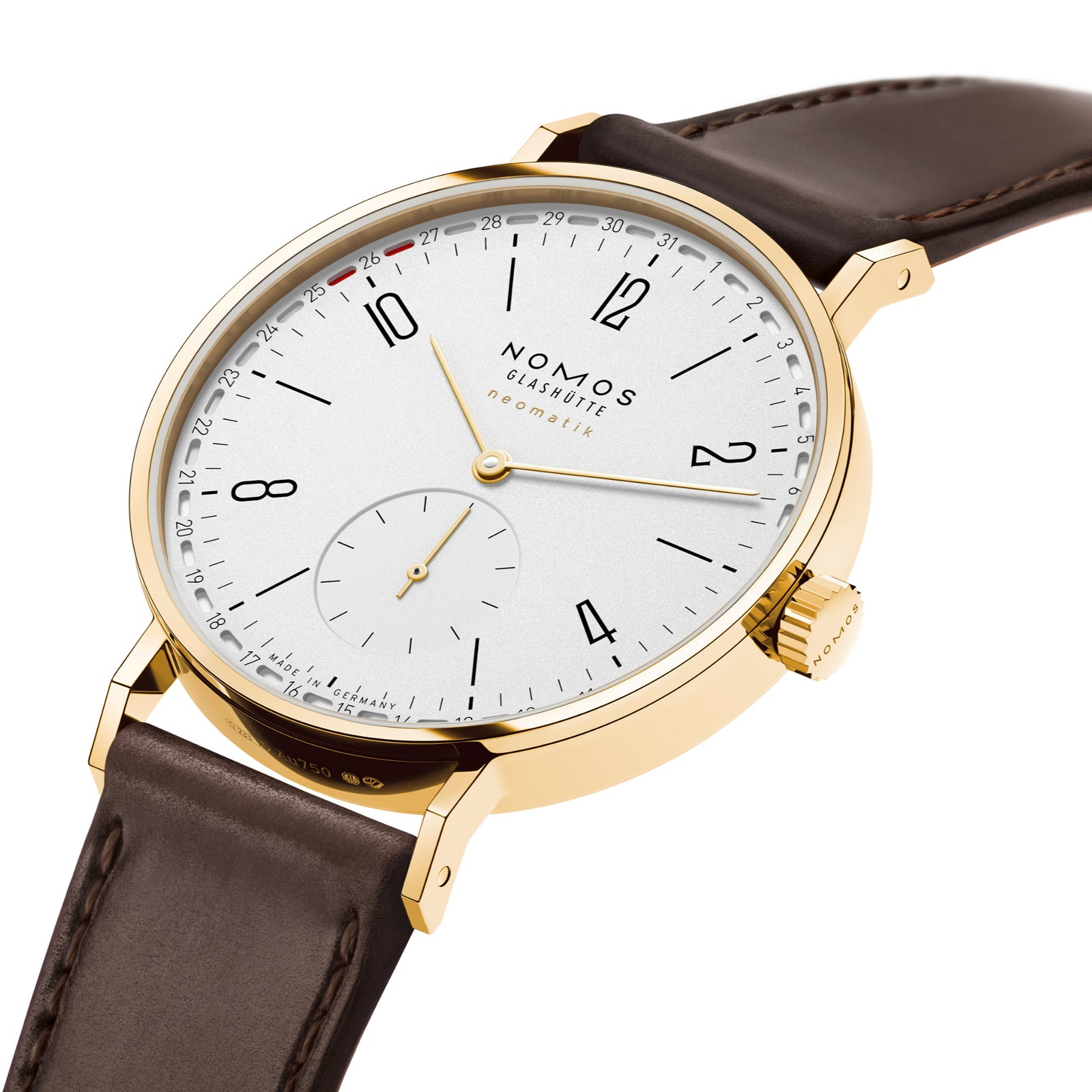 NOMOS - Tangente Gold Neomatik Update Doré 38 Ref: 196