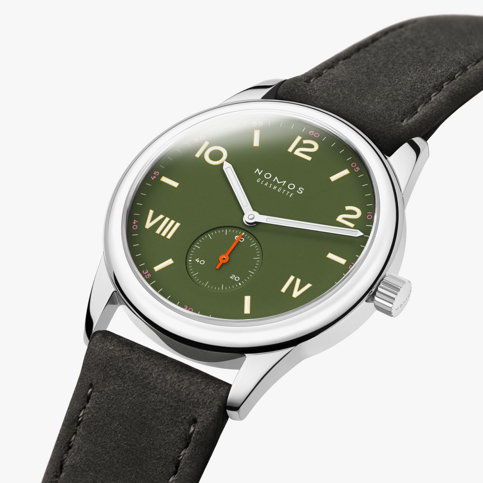 NOMOS - Club Campus 38 All Olive  Ref: 739