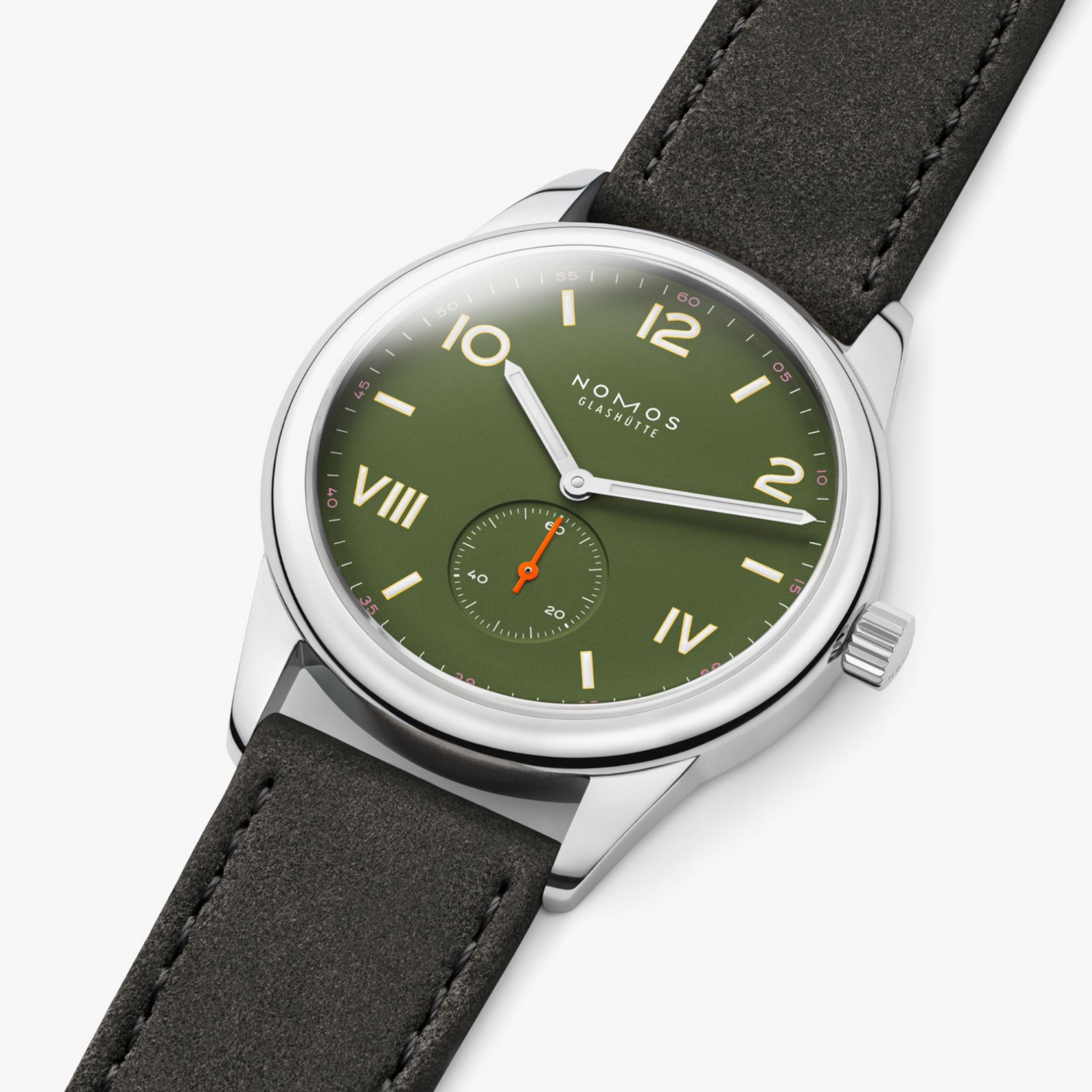 NOMOS - Club Campus 38 All Olive  Ref: 739