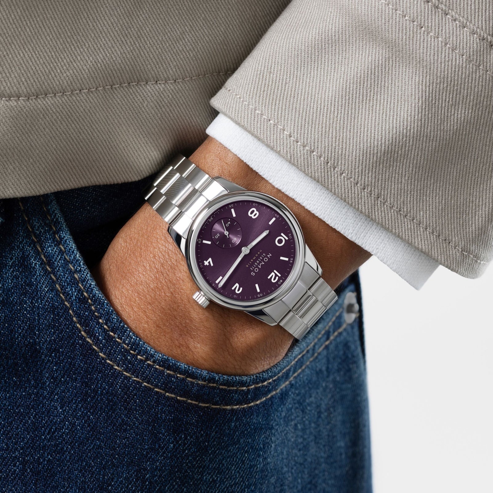 NOMOS - Club Neomatik 34 Purple Ref: 757/757.SB