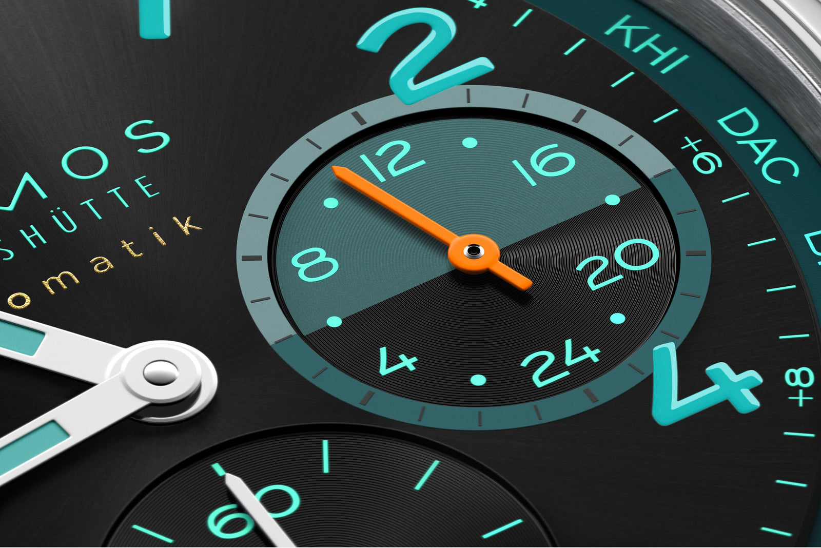 NEW! NOMOS - Club Sport Worldtimer Trace Ref: 790.S7