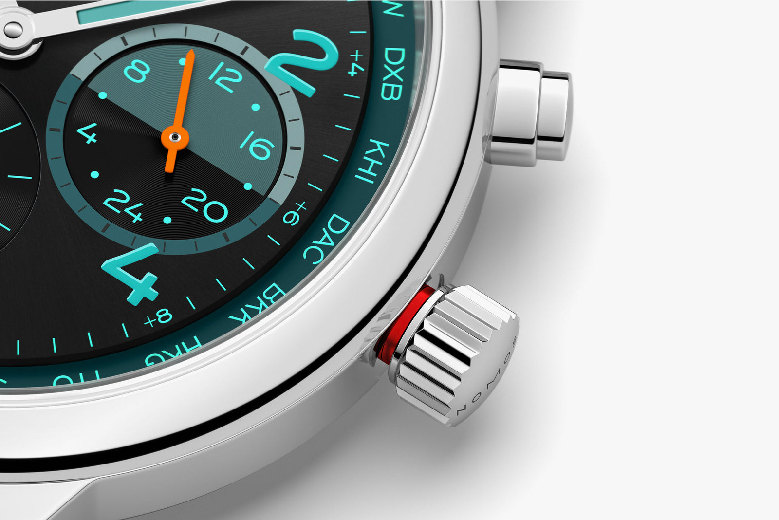 NEW! NOMOS - Club Sport Worldtimer Trace Ref: 790.S7