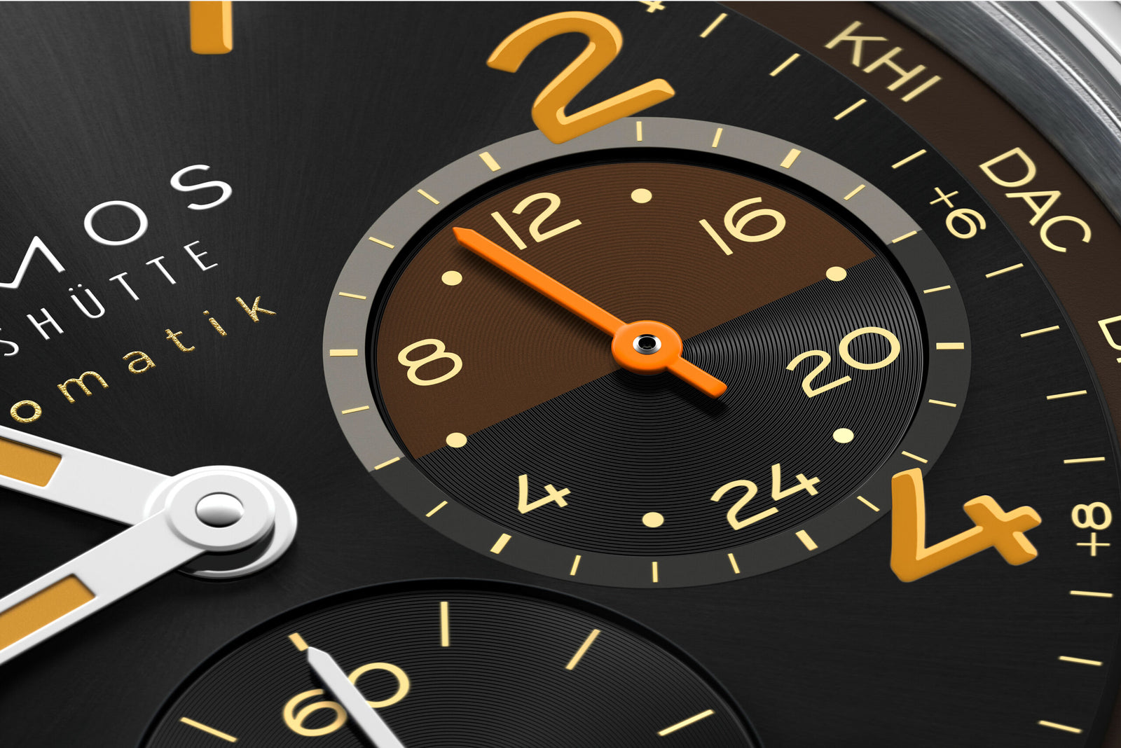 NEW! NOMOS - Club Sport Worldtimer Grid Ref: 790.S8