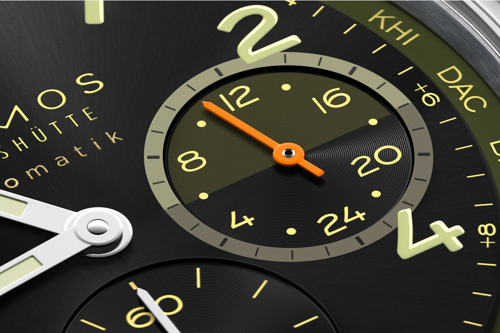 NEW! NOMOS - Club Sport Worldtimer Vector Ref: 790.S9