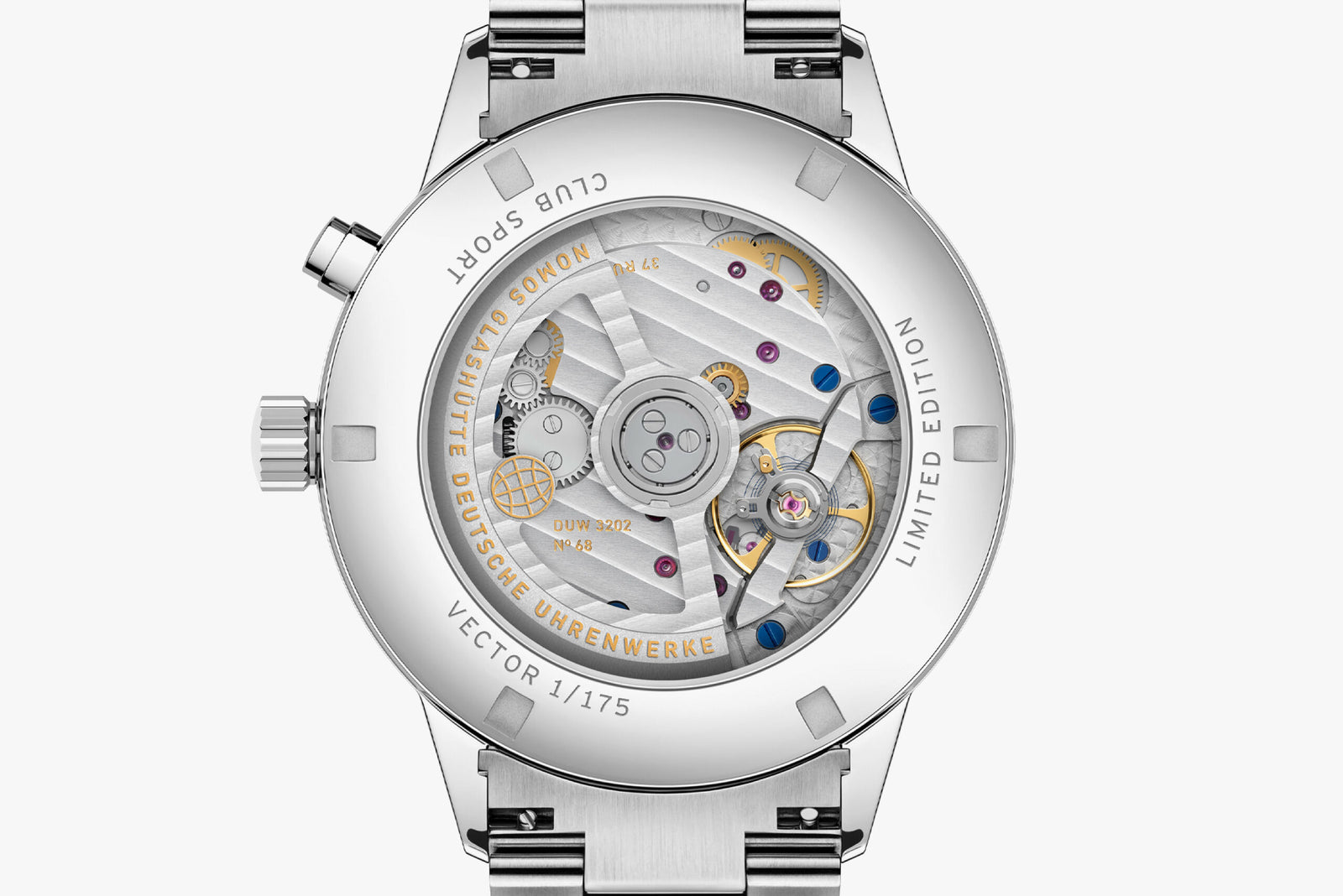 NEW! NOMOS - Club Sport Worldtimer Vector Ref: 790.S9