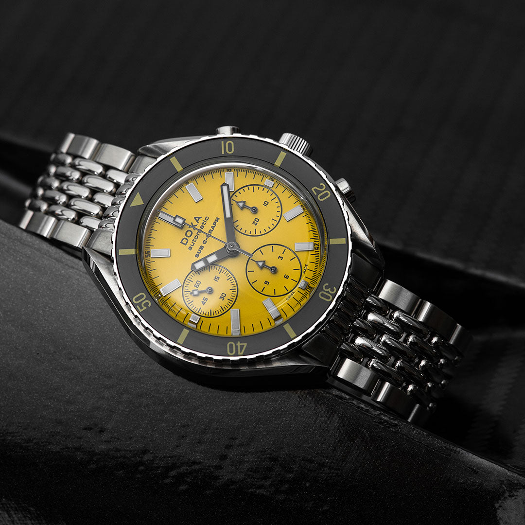 Doxa 200 C-Graph - Divingstar (Yellow)