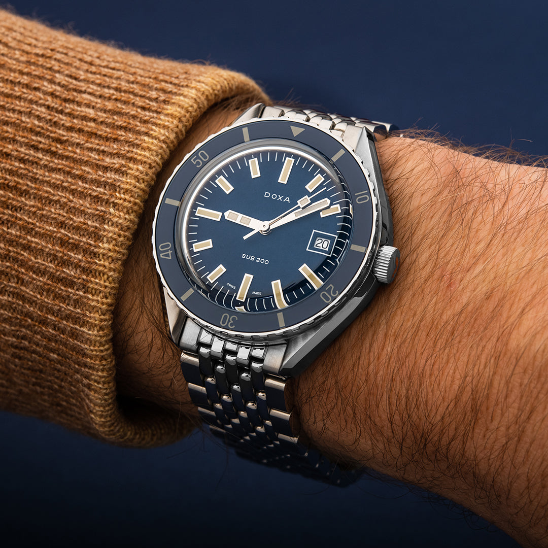 Doxa 200 - Carribean (Navy Blue)