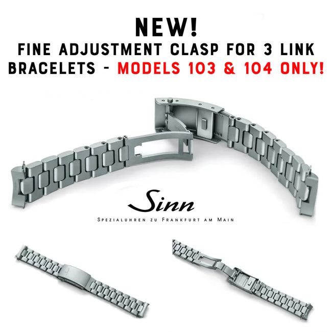 Sinn Fine-Adjustment Clasp (Clasp Only)