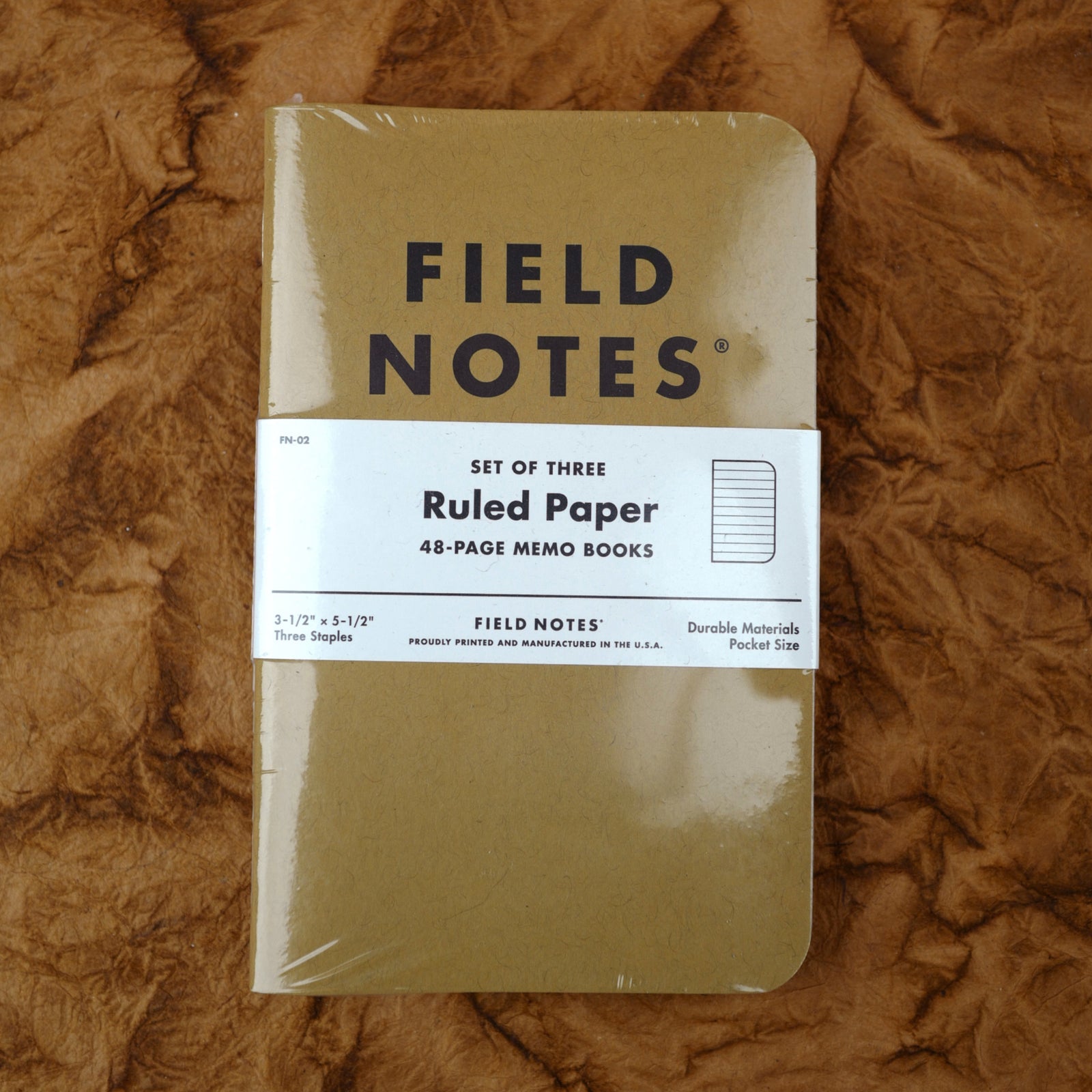 Field Notes - 3 Pack 3-1/2" x 5-1/2"