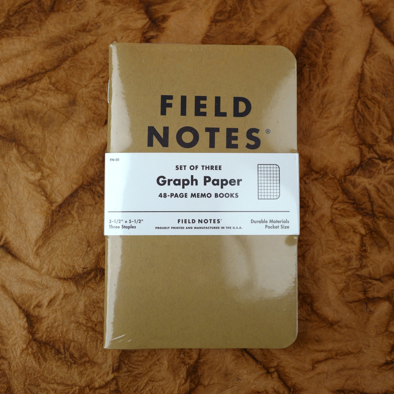 Field Notes - 3 Pack 3-1/2" x 5-1/2"