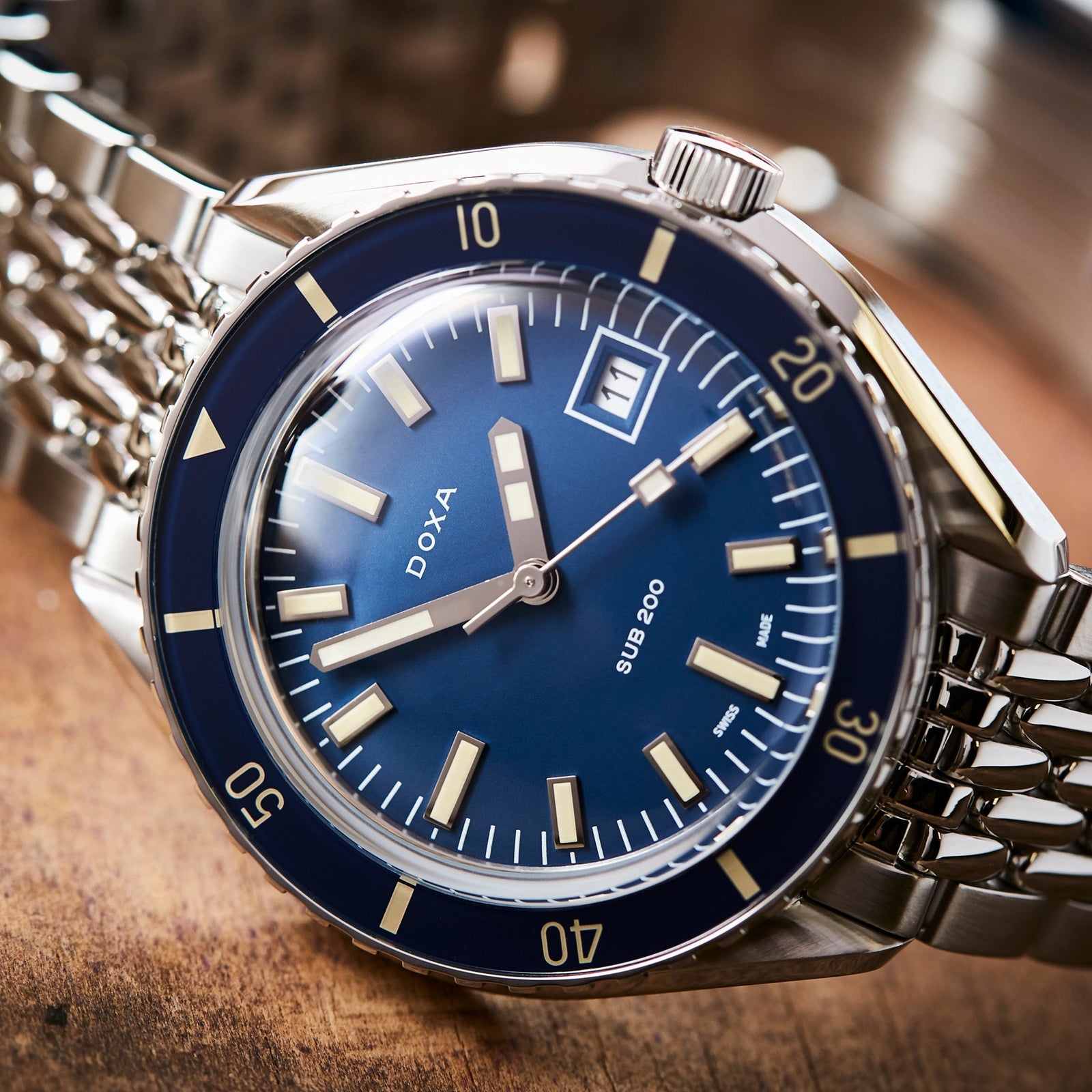 Doxa 200 - Carribean (Navy Blue)