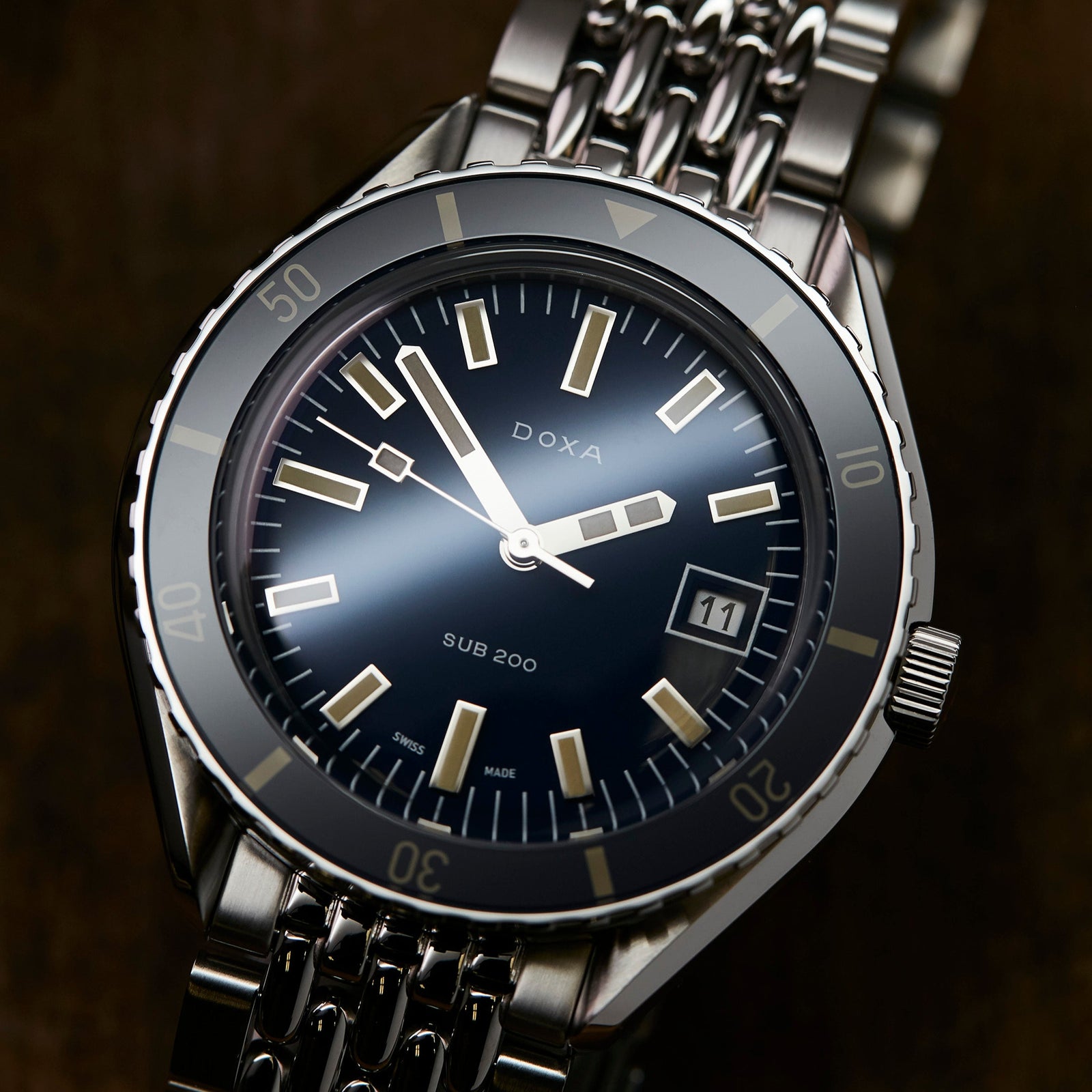 Doxa 200 - Carribean (Navy Blue)