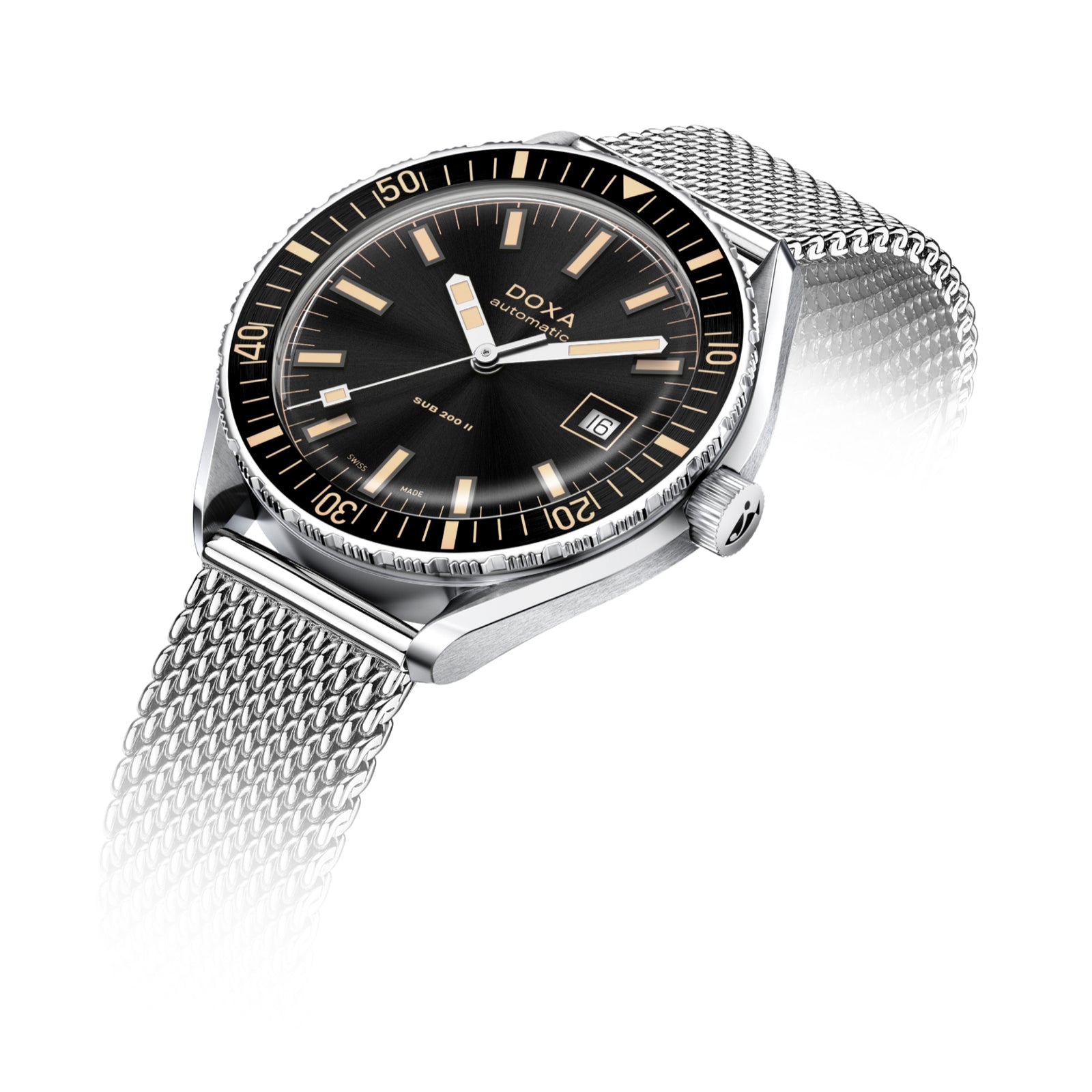 Doxa 200 II - Sharkhunter (Black)