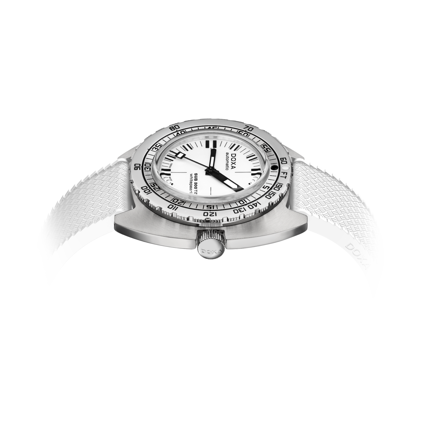 Doxa 300 Ti5- Whitepearl (White)