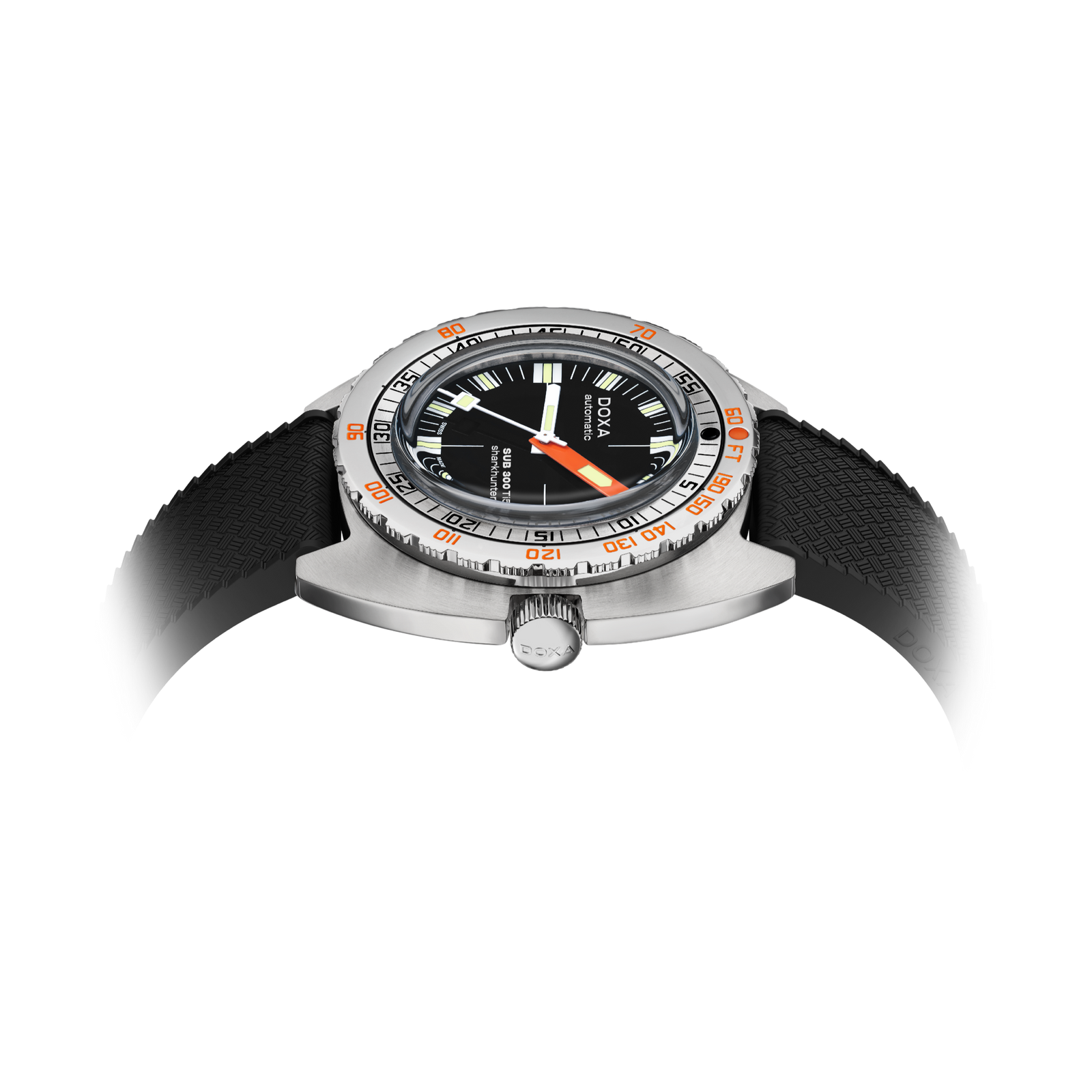Doxa 300 Ti5- Sharkhunter (Black)