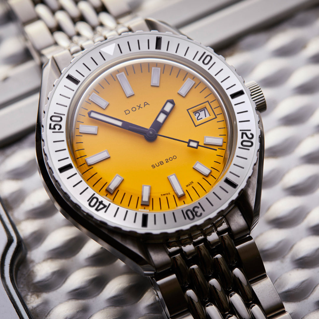 Doxa 200 - Divingstar (Yellow) Steel Bezel