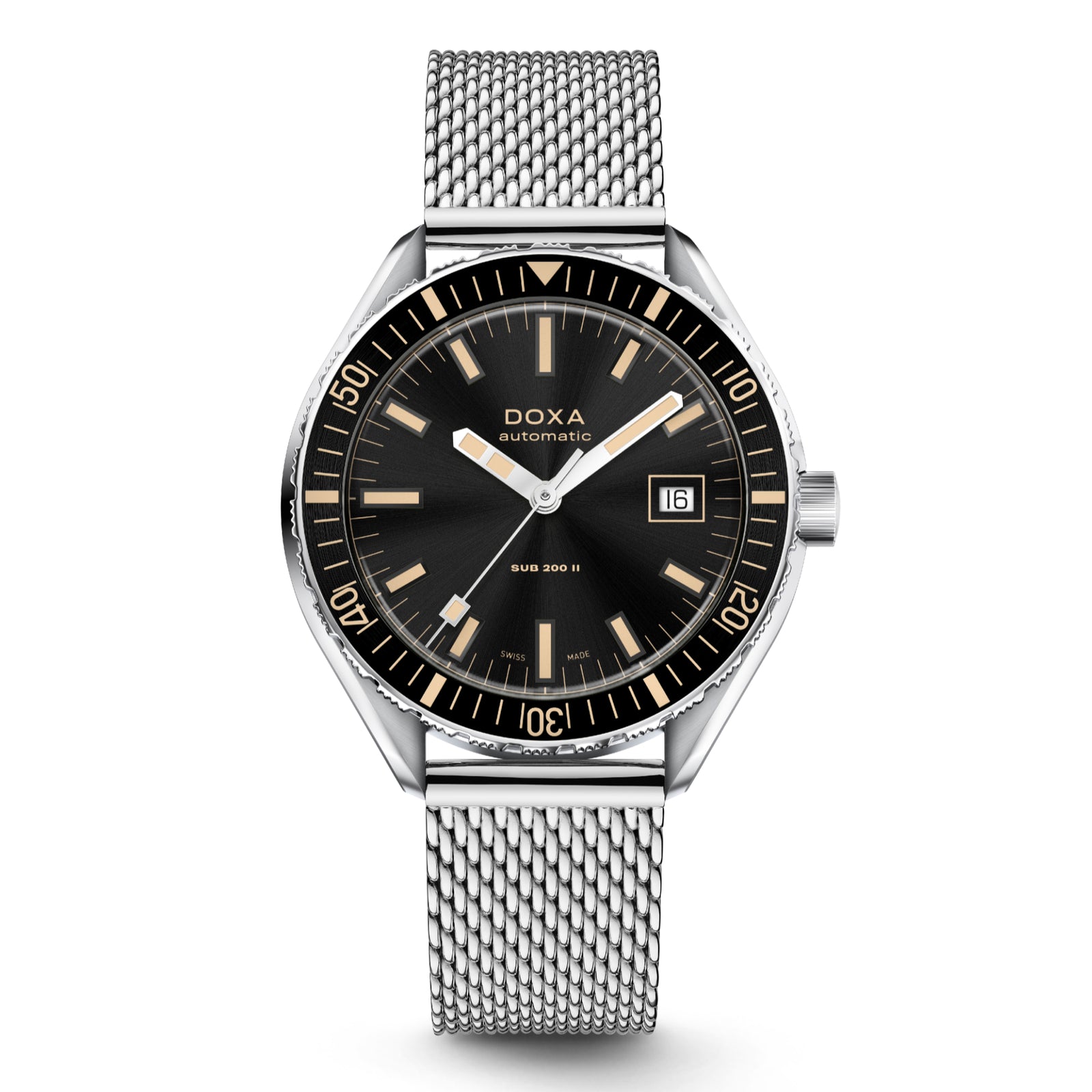 Doxa 200 II - Sharkhunter (Black)