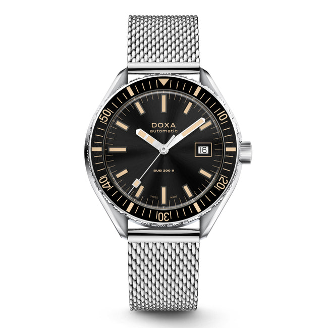 Doxa 200 II - Sharkhunter (Black)