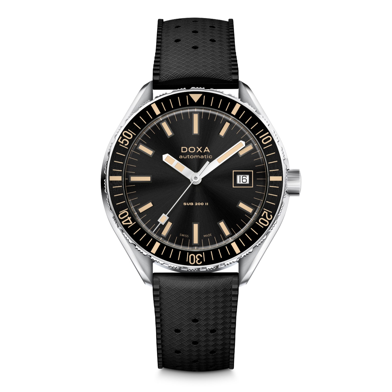 Doxa 200 II - Sharkhunter (Black)