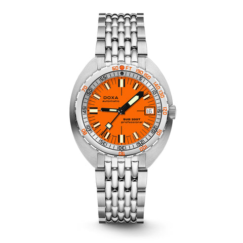 Doxa 200 T - Sharkhunter (Black) Iconic Dial