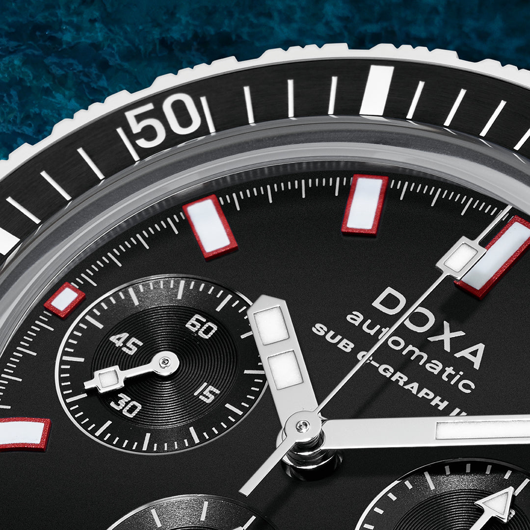 Doxa 200 C-Graph II - Sharkhunter (Black)