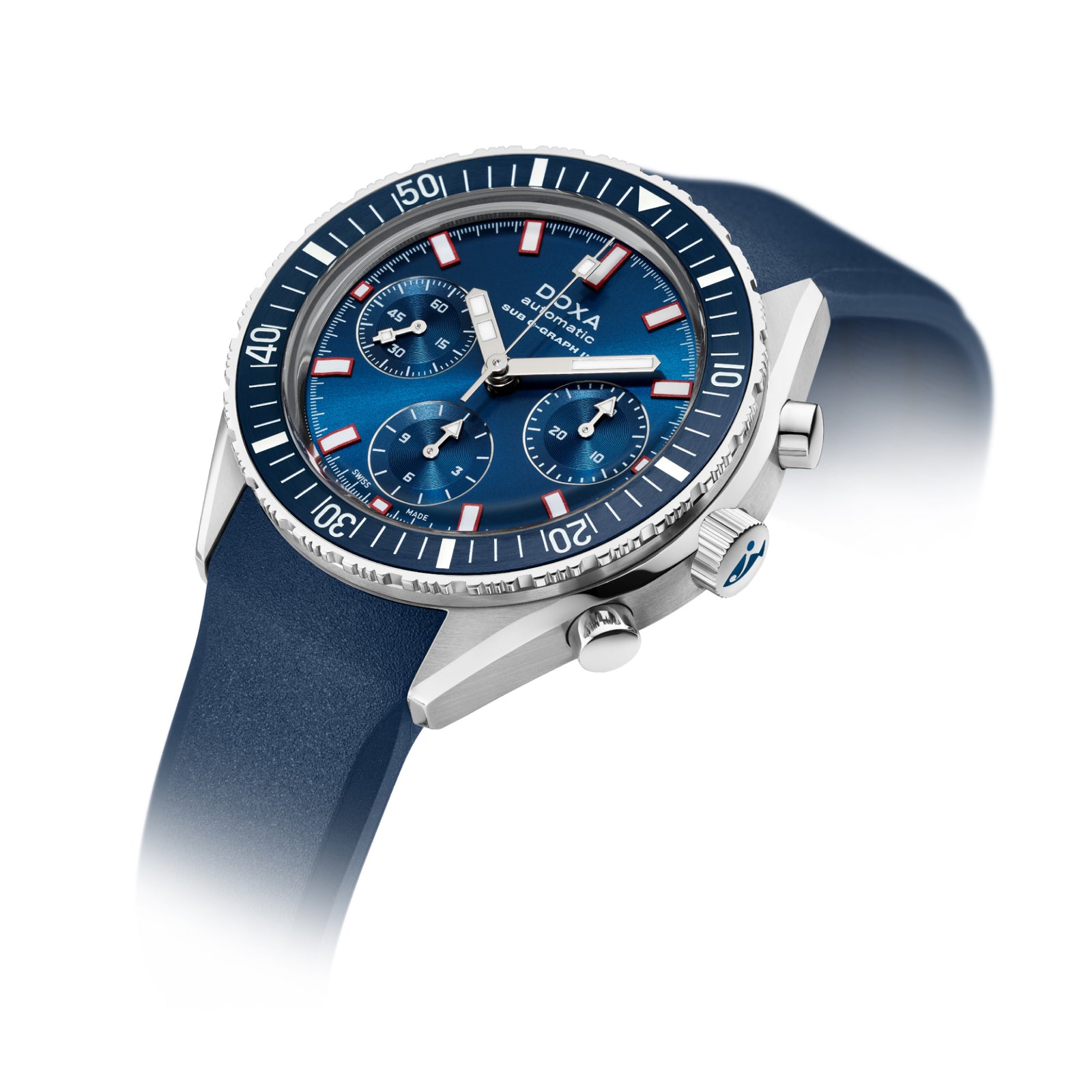 Doxa 200 C-Graph II - Carribean (Navy Blue)