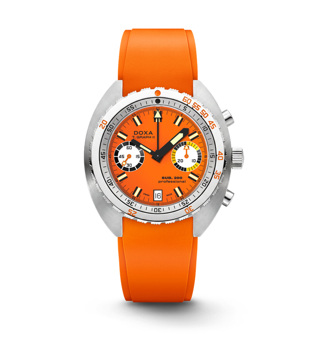 Doxa Sub 200 T.GRAPH II - Professional (Orange)