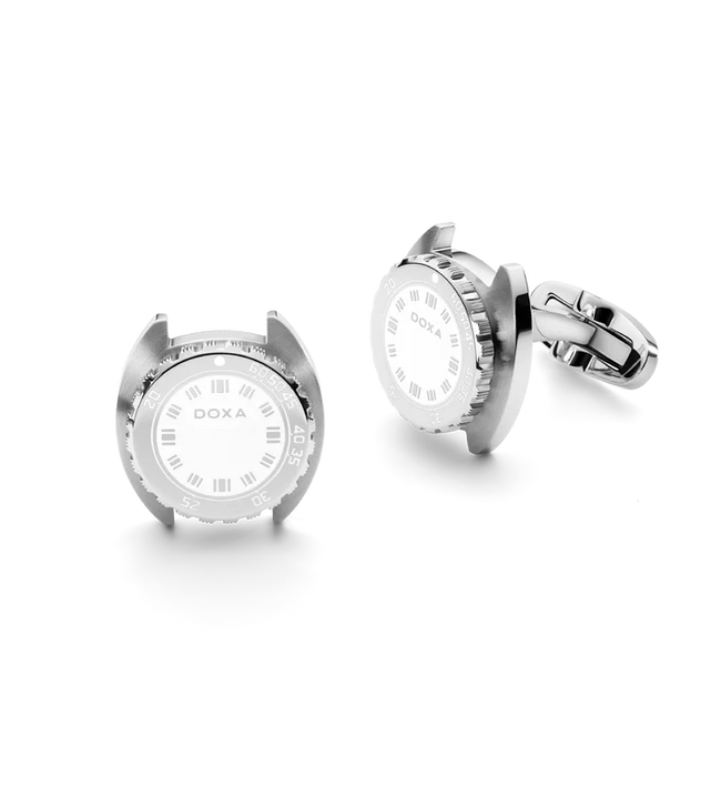 Doxa Cufflinks - Whitepearl