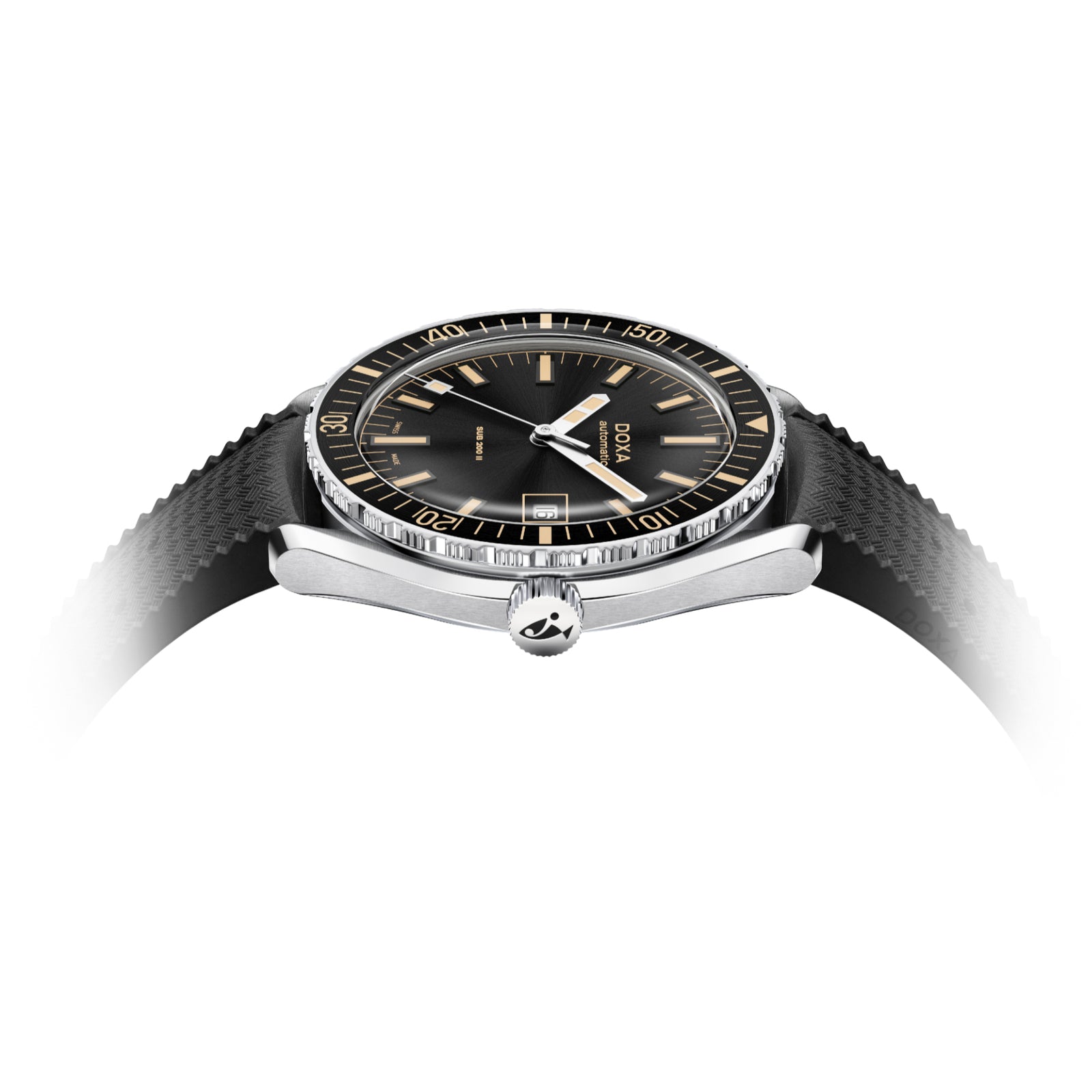 Doxa 200 II - Sharkhunter (Black)