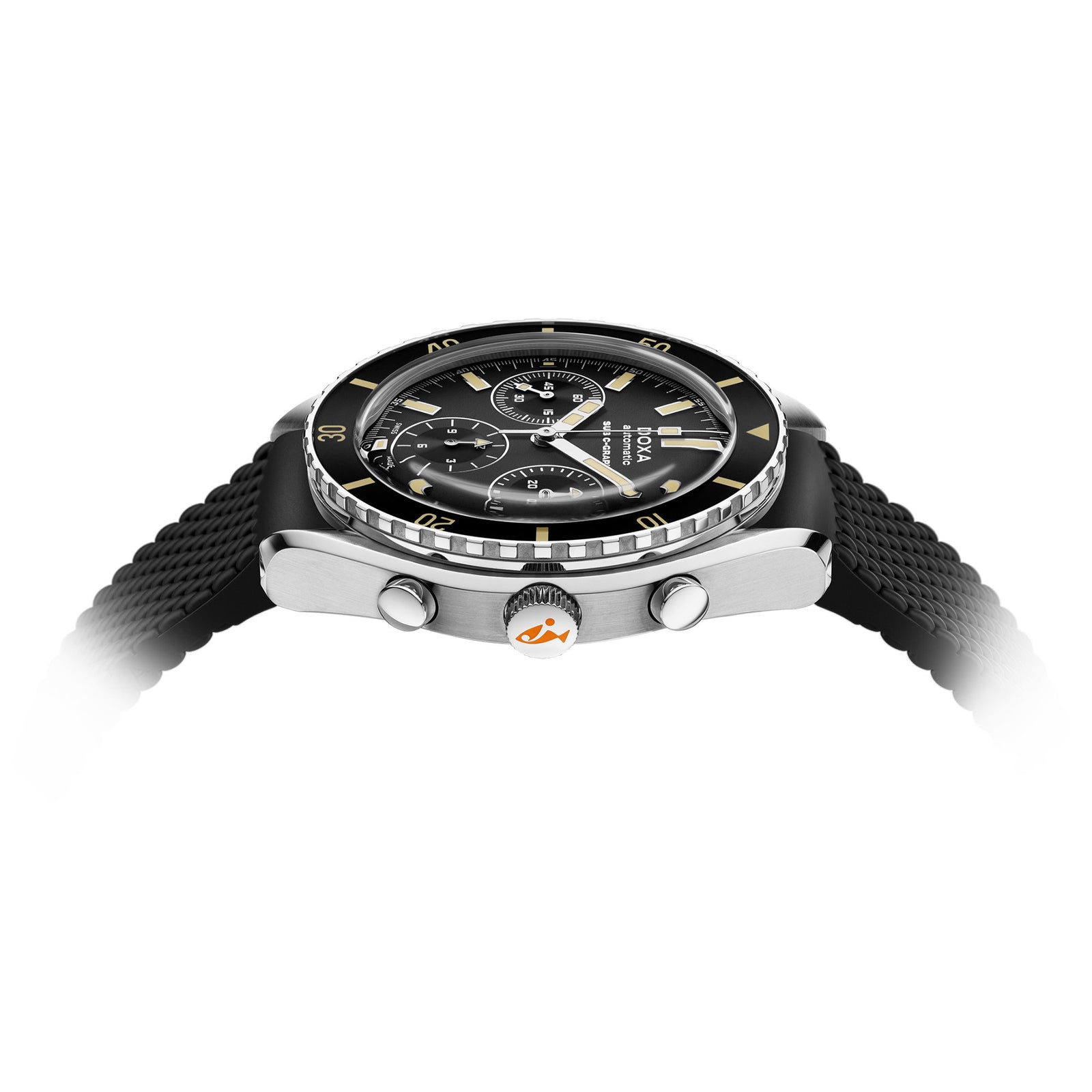 Doxa 200 C-Graph - Sharkhunter (Black)