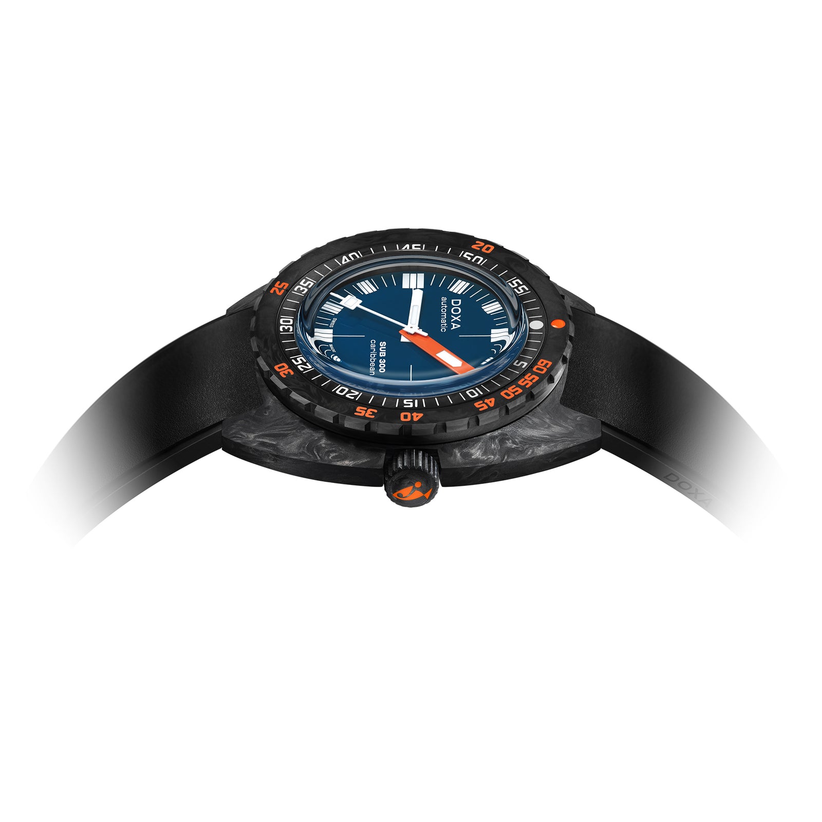 Doxa 300 Carbon - Carribean (Navy Blue)