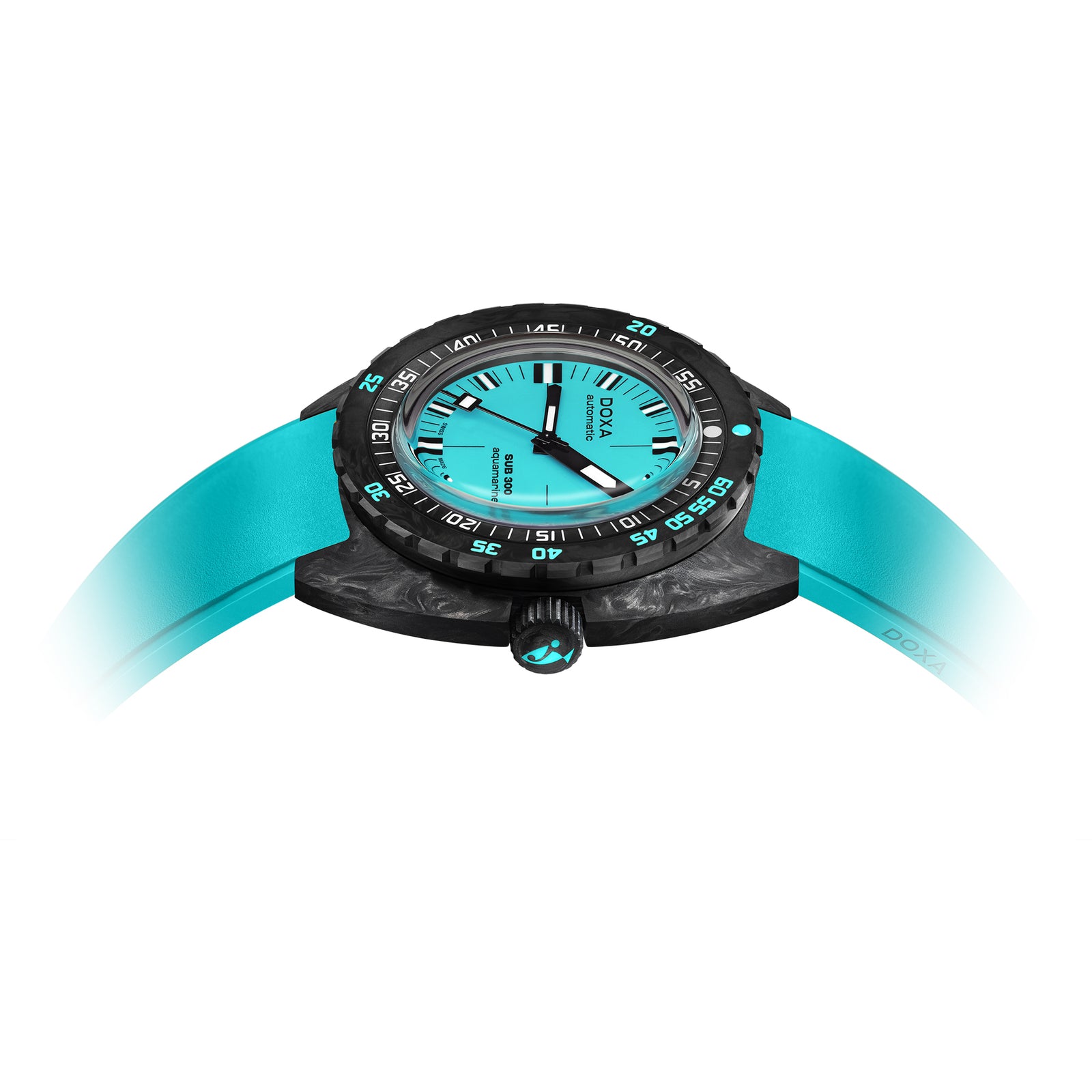 Doxa 300 Carbon - Aquamarine (Turquoise)