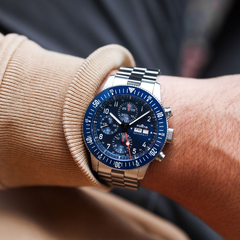 Fortis Novonaut N42 Cobalt Blue – Roldorf