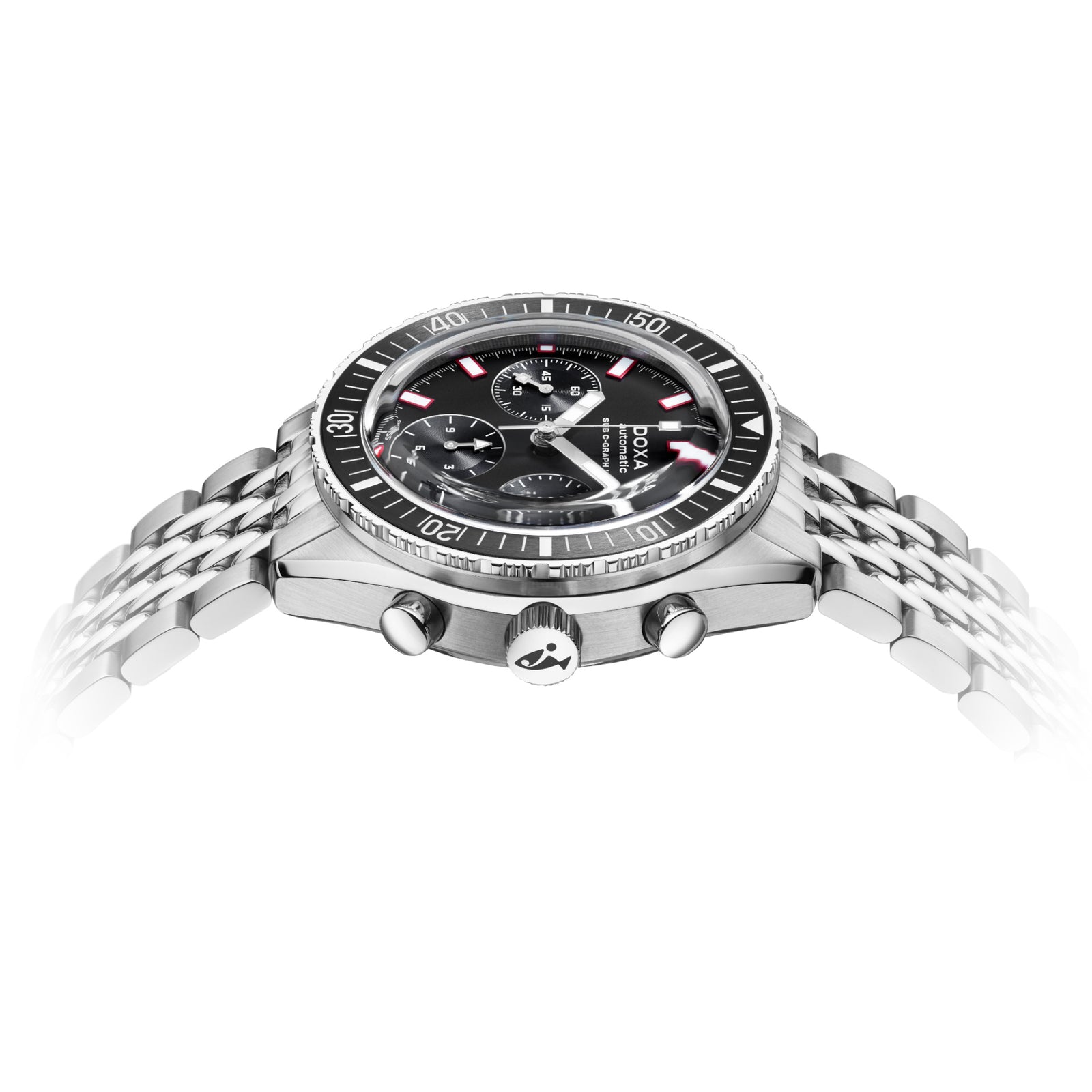 Doxa 200 C-Graph II - Sharkhunter (Black)
