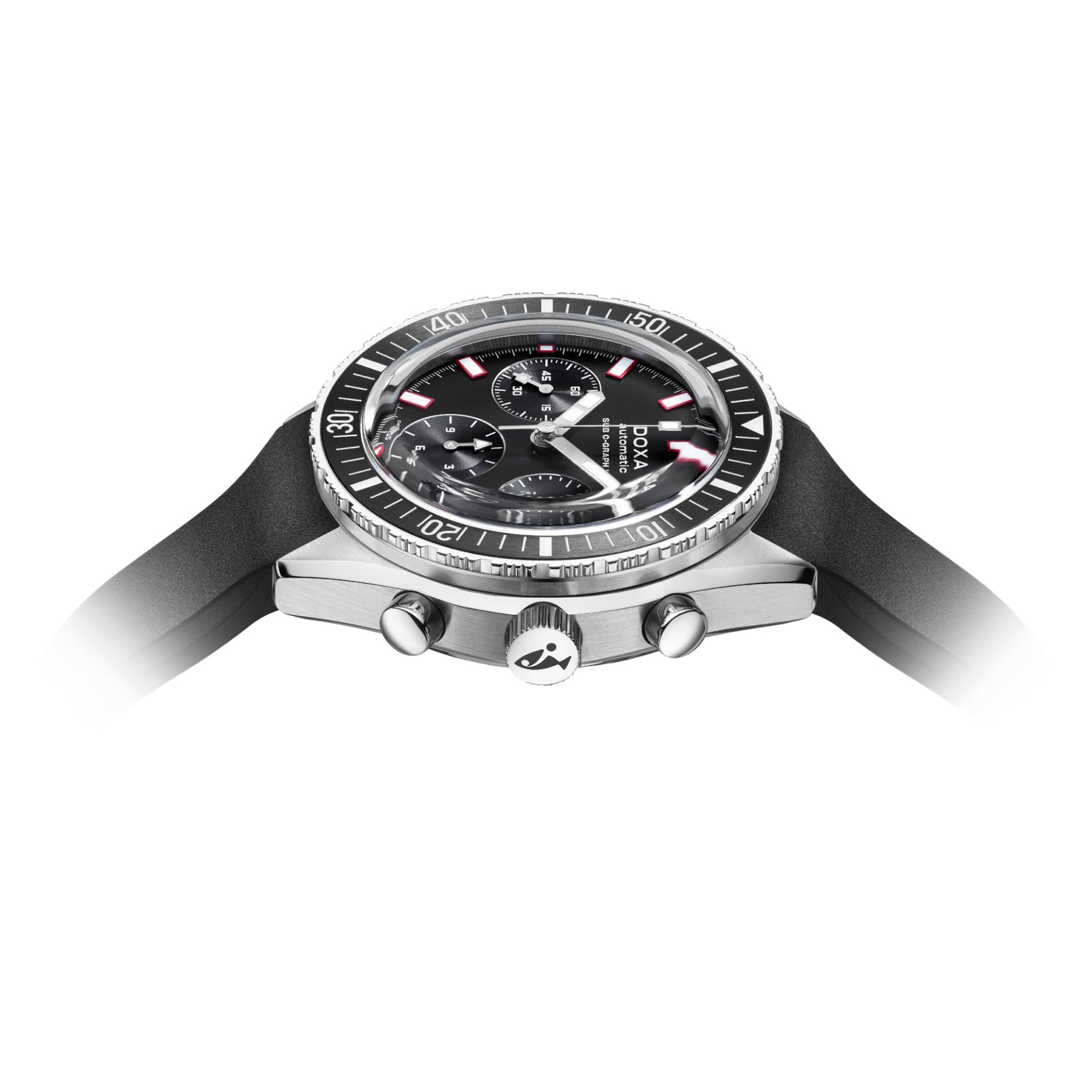 Doxa 200 C-Graph II - Sharkhunter (Black)