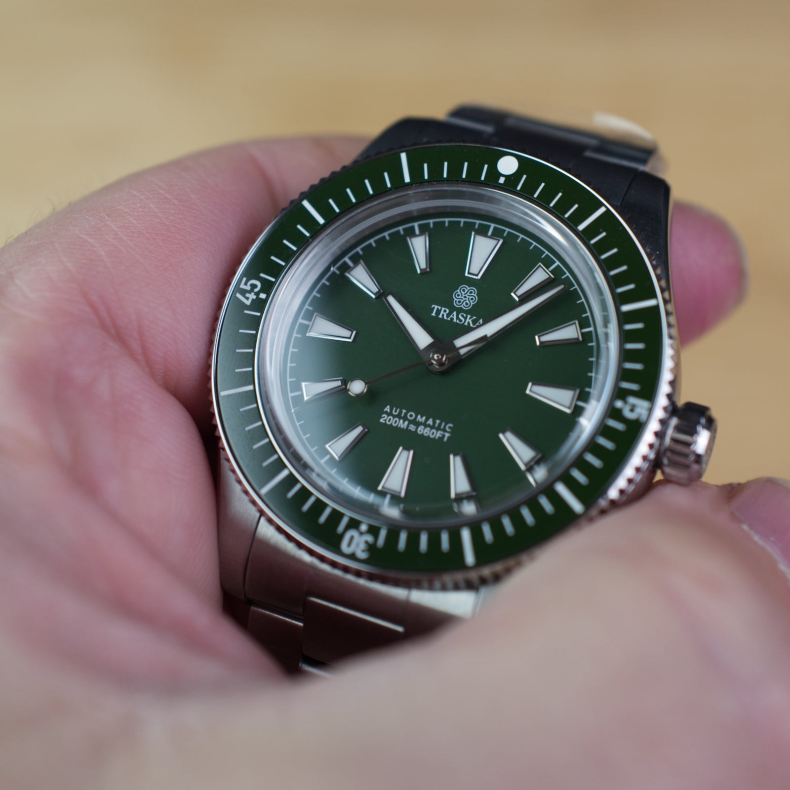Traska - Freediver Hunter Green