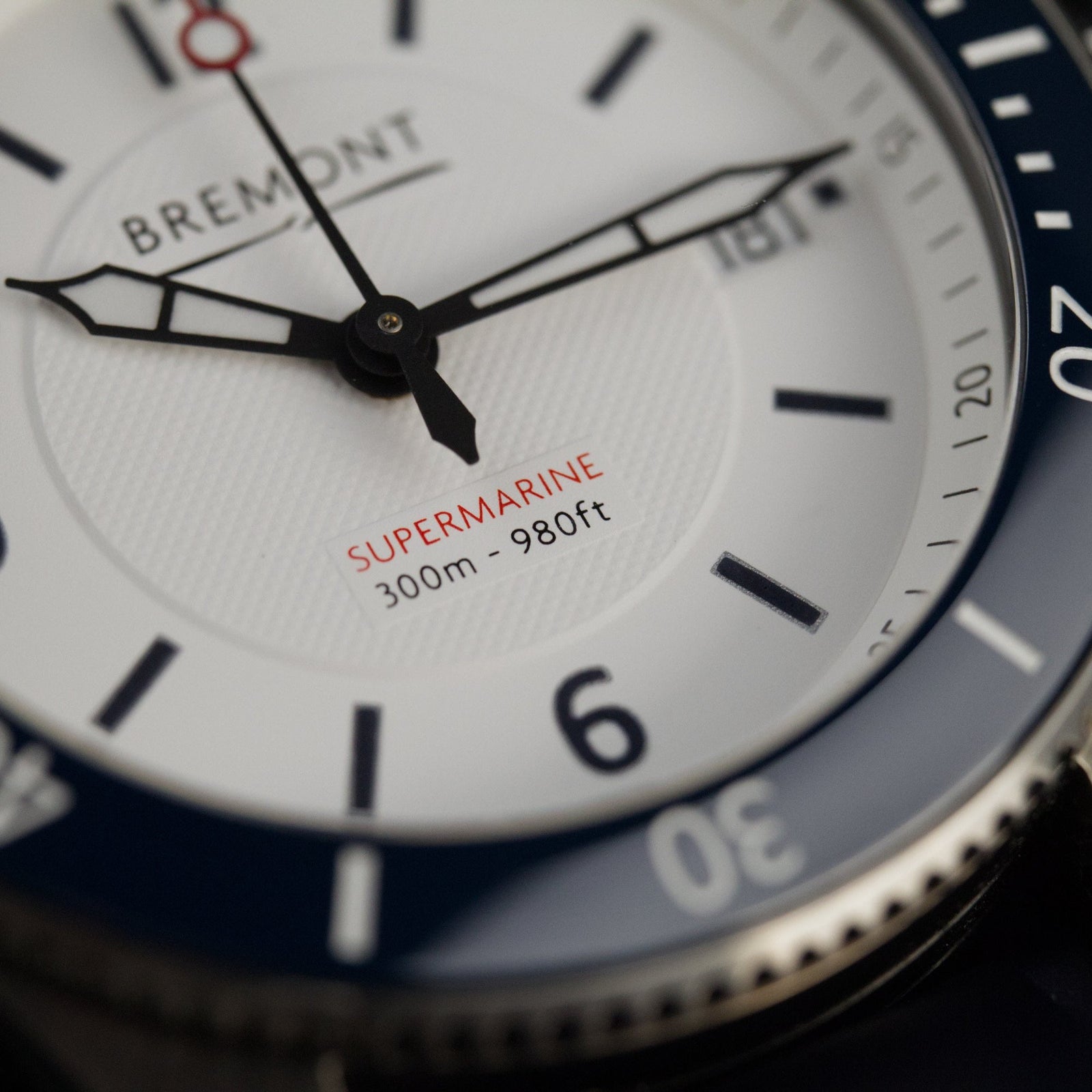 Bremont - Supermarine S300 White and Blue